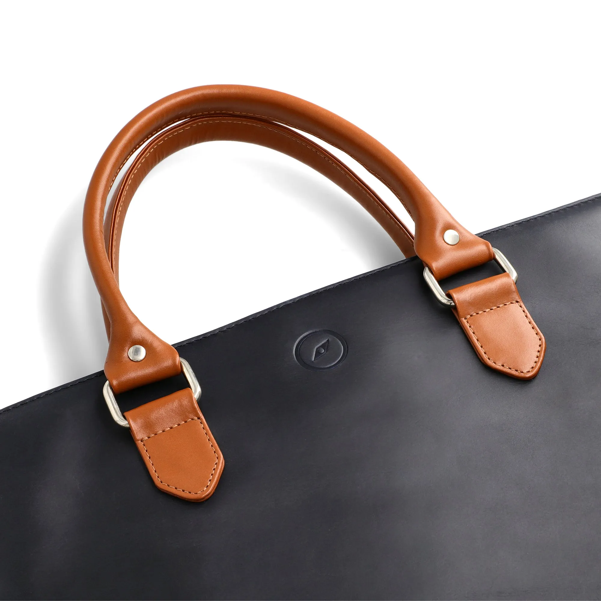 LOXANO Leather Business Laptop Bag