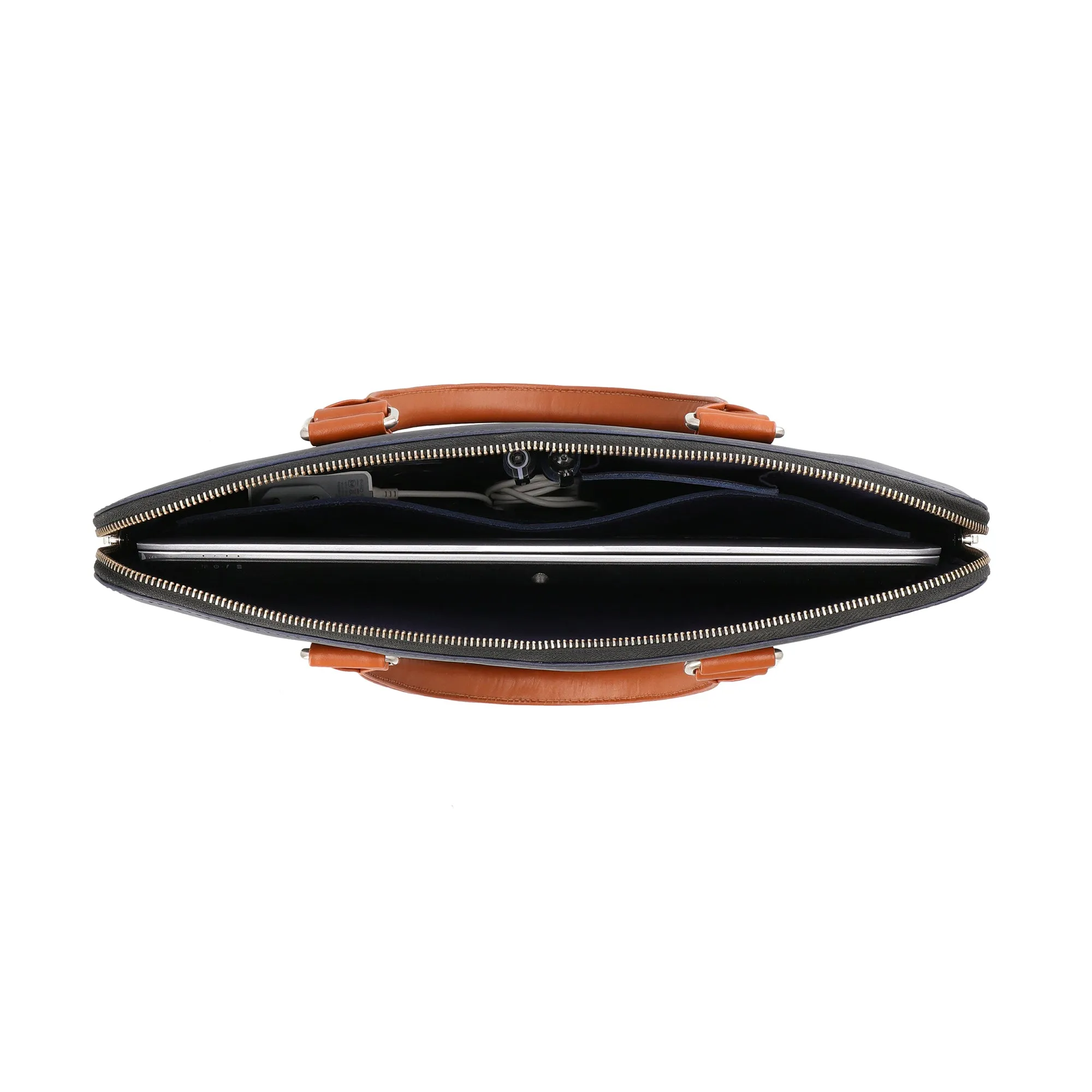LOXANO Leather Business Laptop Bag