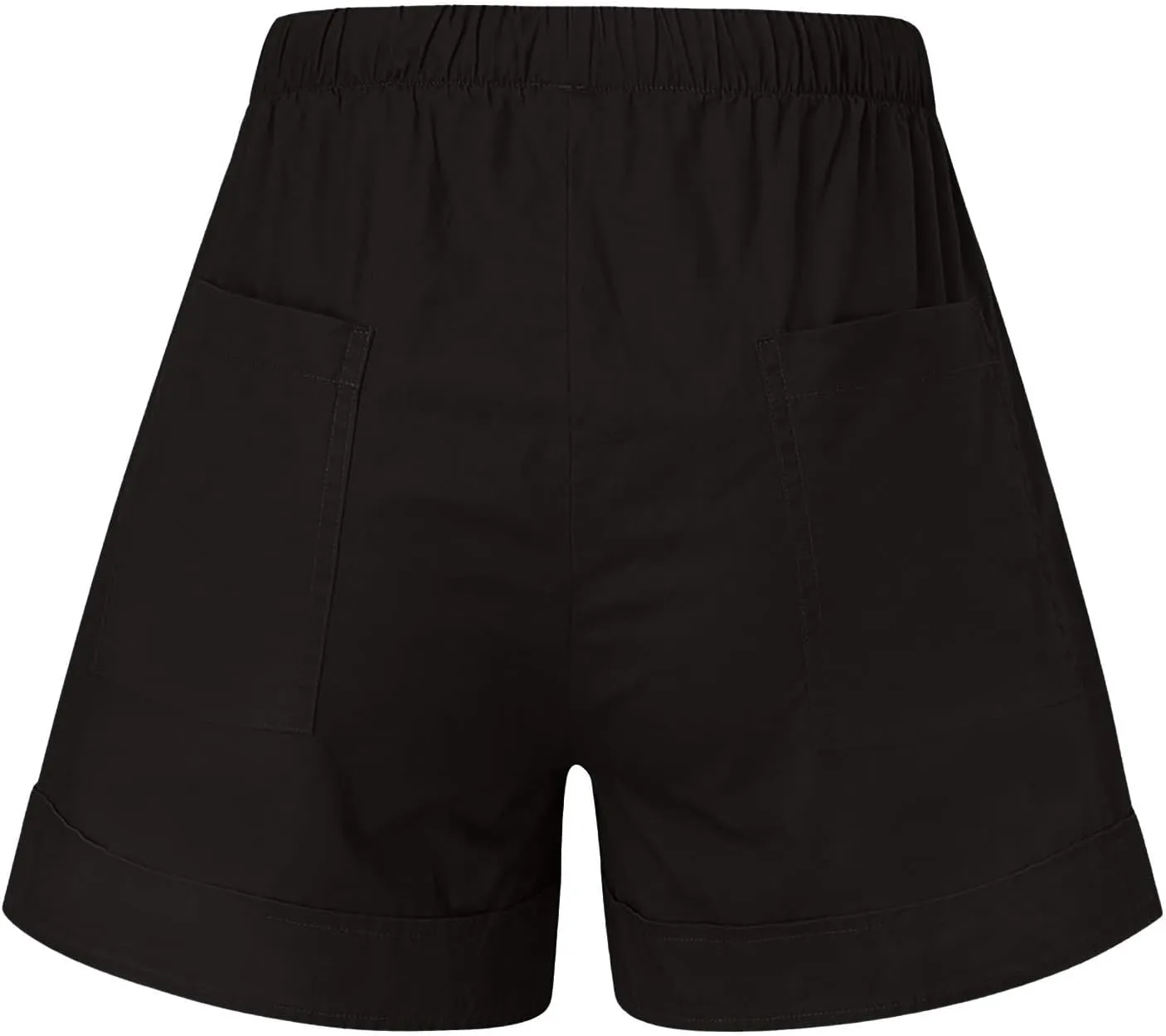 LRMQS Womens Shorts Casual with Pockets Drawstring Elastic Waist Cotton Plus Size Beach Vacation Trendy 2025 Summer Clothes