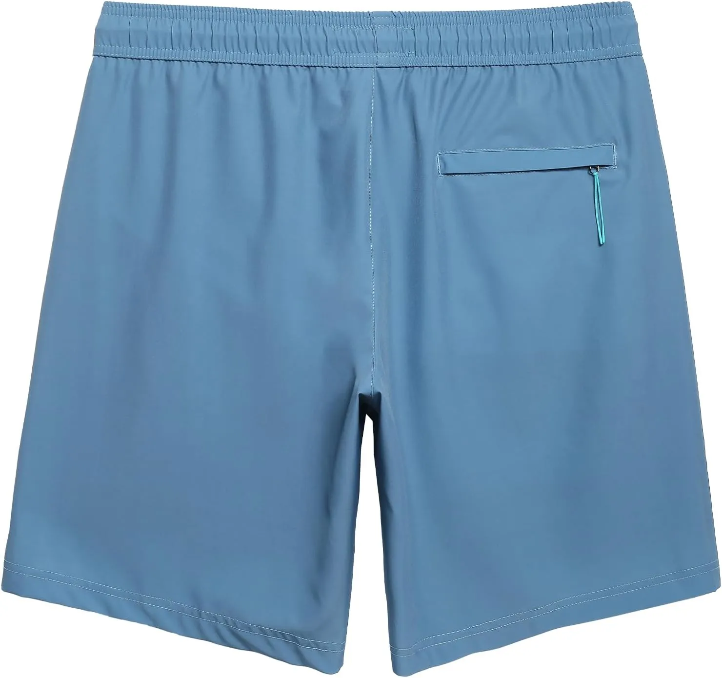 maamgic Mens Swim Trunks 9 Inch with Mesh Lining Bathing Suit Stretch Board Shorts with Zip Pockets for Swimming Shark