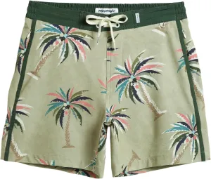 maamgic Men's Swim Trunks Board Shorts Vintage Beach Shorts 4 Way Stretch Quick Dry with Zipper Pockets