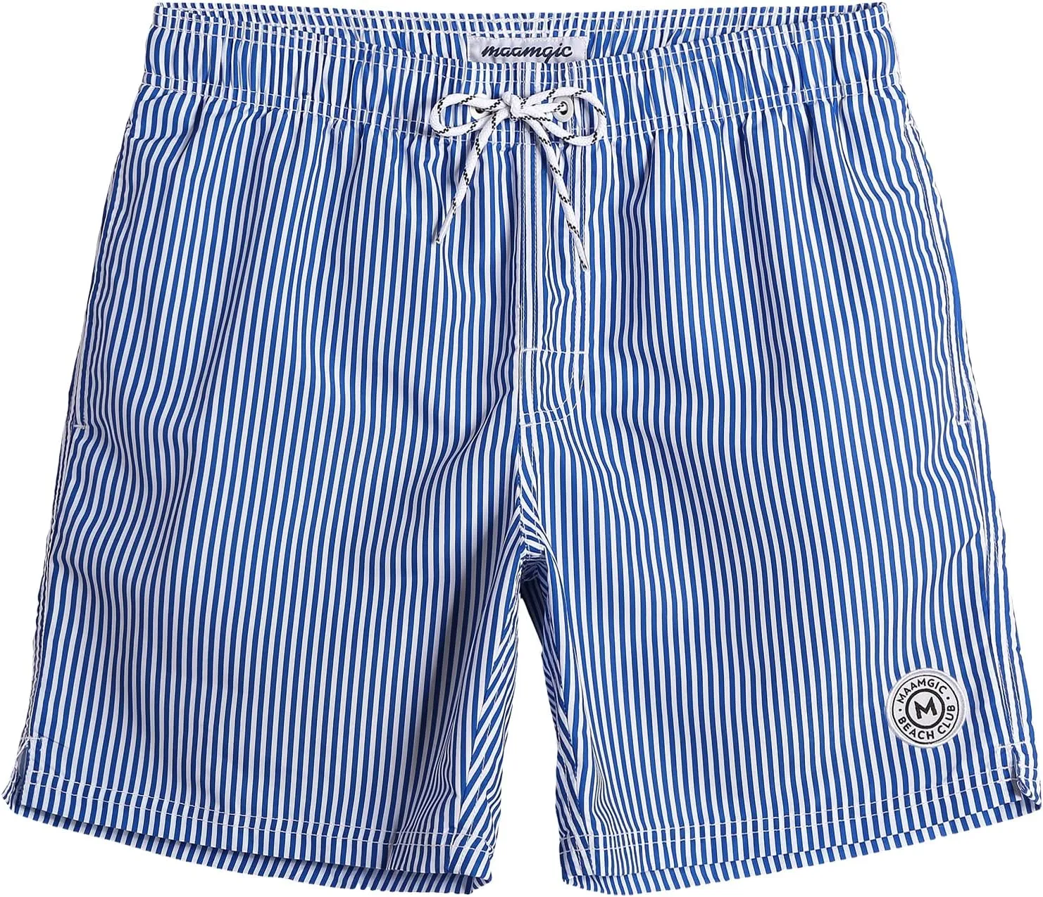 maamgic Mens Swim Trunks Quick Dry Swim Shorts with Mesh Lining Funny Swimwear Bathing Suits 7inch