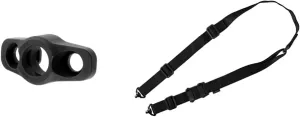 Magpul Industries Sling Attachment Fits M-LOK, Black, 1 MS1 QDM Two Point Rifle Sling, Black