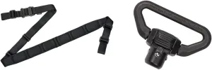 Magpul MAG545-BLK MS1 Padded Two-Point Sling & QDM Heavy Duty Quick-Disconnect Sling Swivel, Black