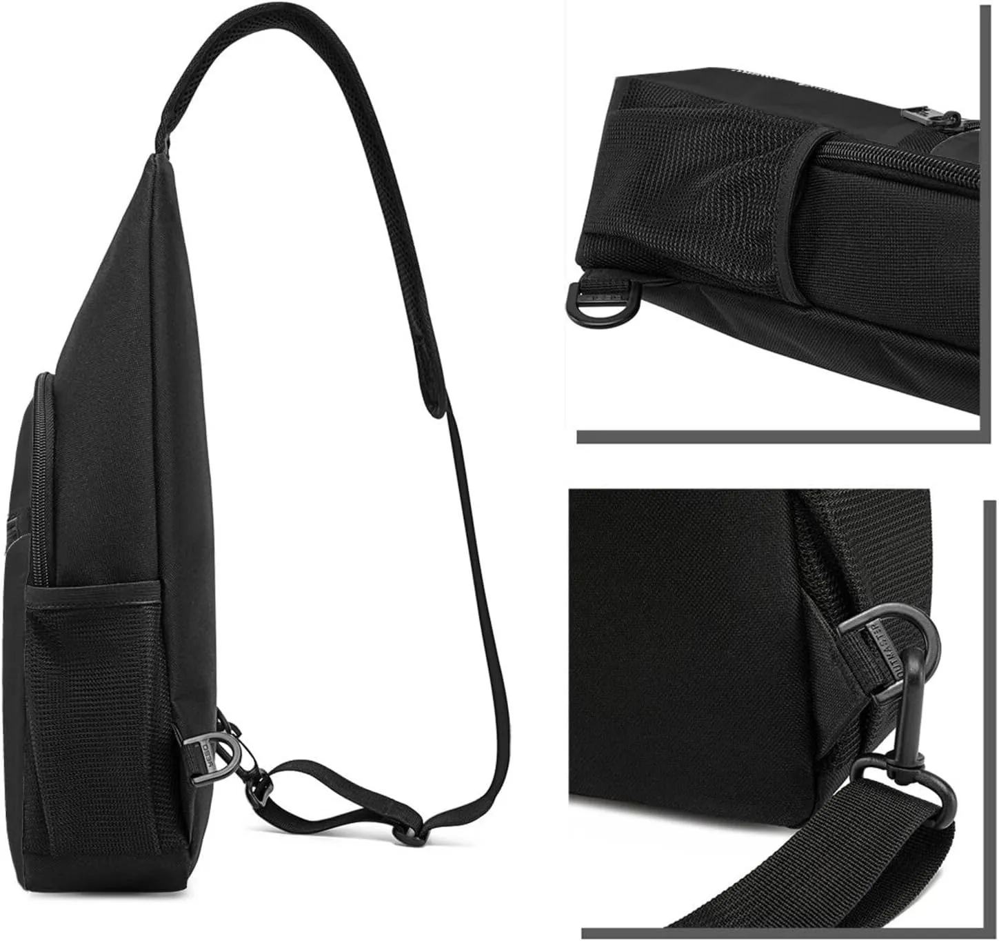 Make Orwell Fiction Again Sling Bag Crossbody Backpack Shoulder Casual Daypack Bags for Men Women