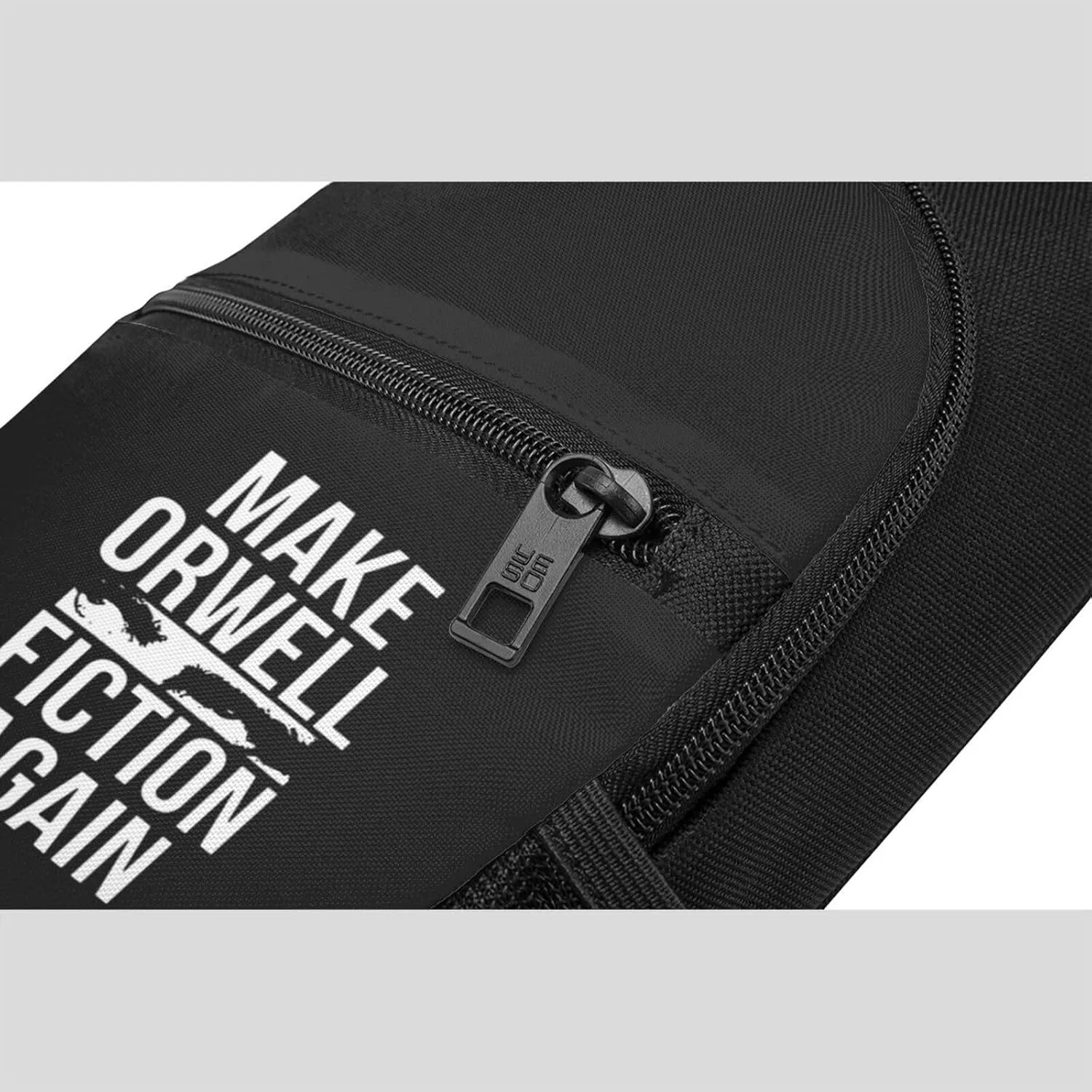 Make Orwell Fiction Again Sling Bag Crossbody Backpack Shoulder Casual Daypack Bags for Men Women