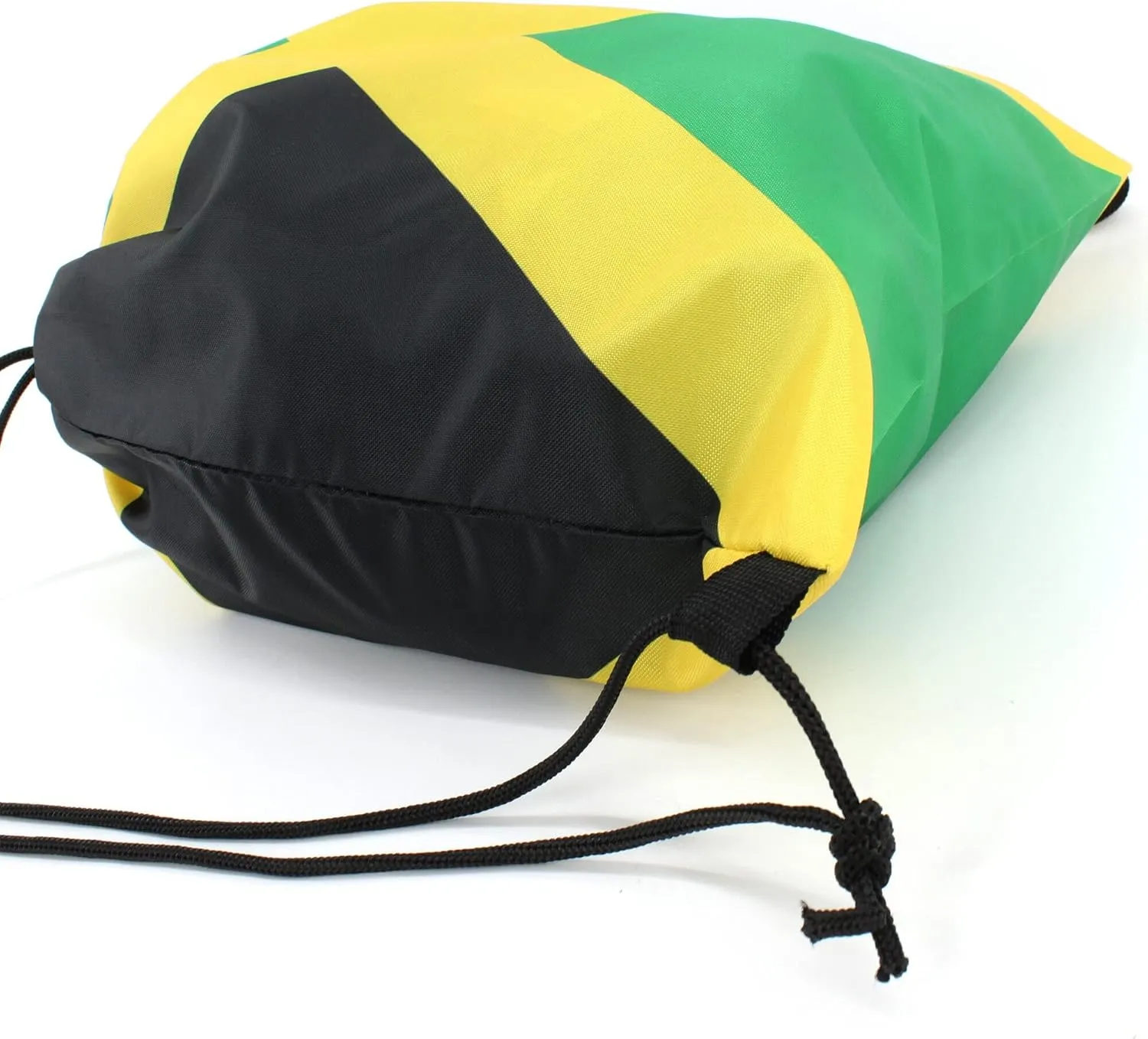 Man and Women 10 pcs Drawstring Backpack Waterproof Gym Sports Trave String Bag Cheer Bag Jamaican Afro Rasta（Jamaican 10pcs ）