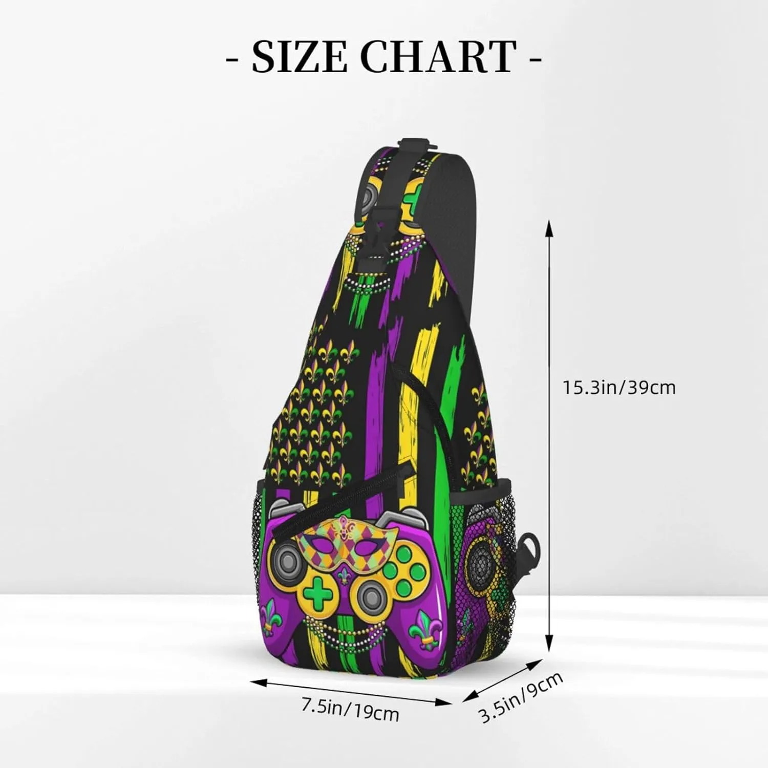 Mardi Gras Dear Liver Today Will Be A Rough One Sling Bag Crossbody Bag Casual Chest Bags Travel Shoulder Backpack