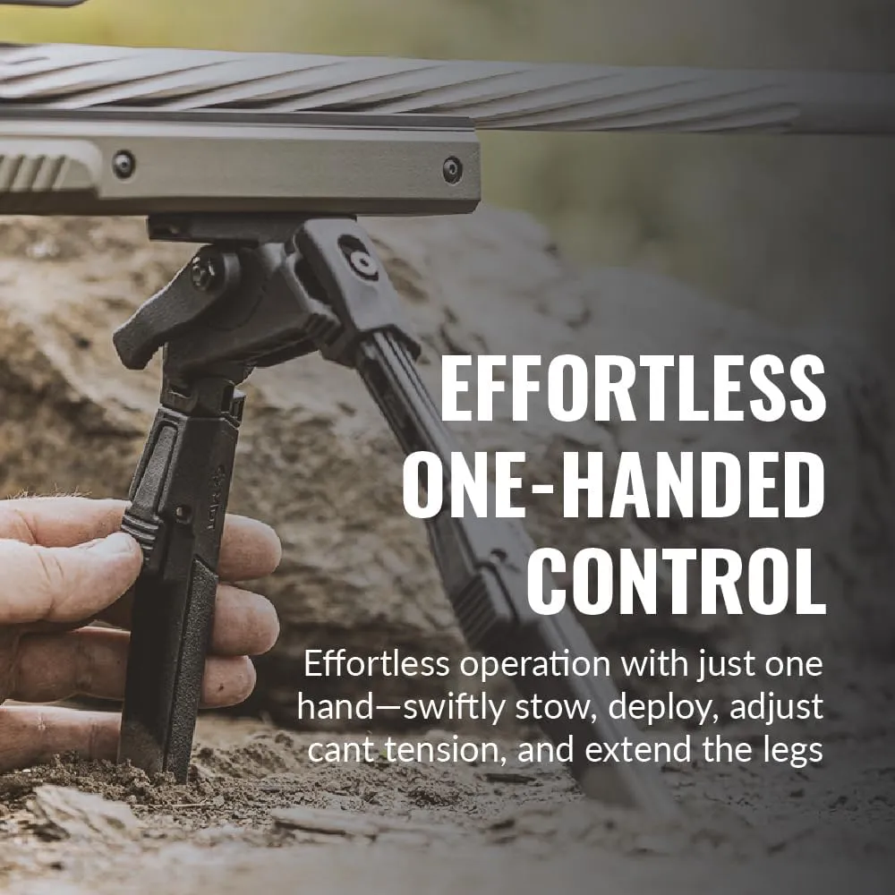 MDT Oryx Bipod - M-LOK or Sling Stud Compatible