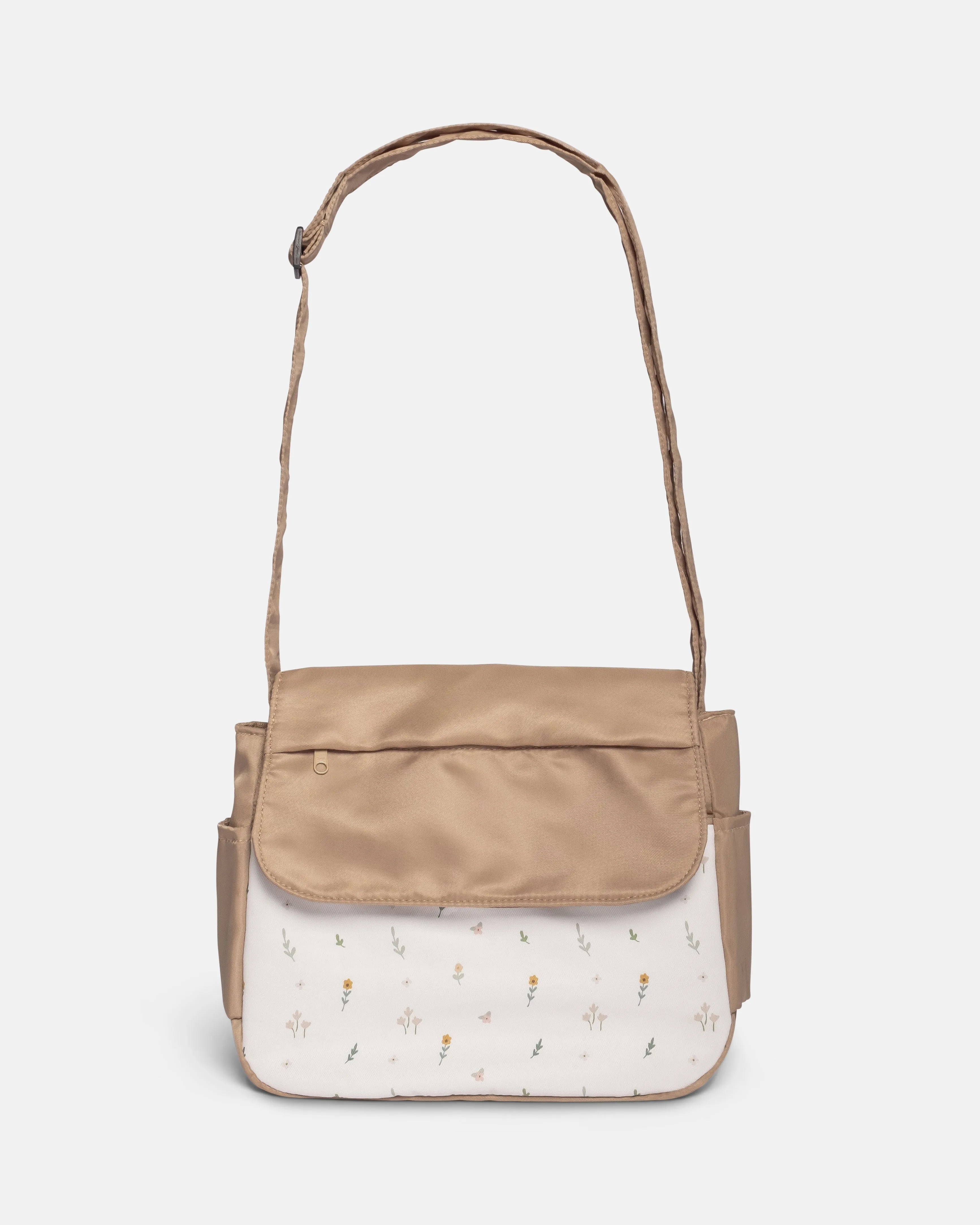 Meadow Floral Beige Multi-Carry Crossbody Bag