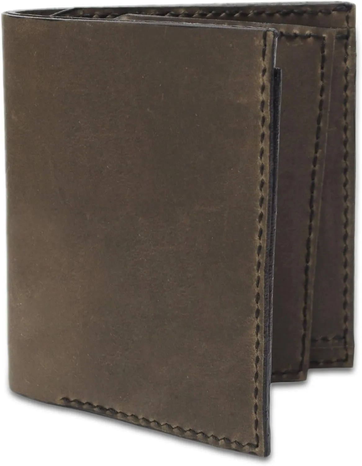 Men's Bmx And Mtb Riders Handmade Natural Genuine Leather Wallet MHLT_04