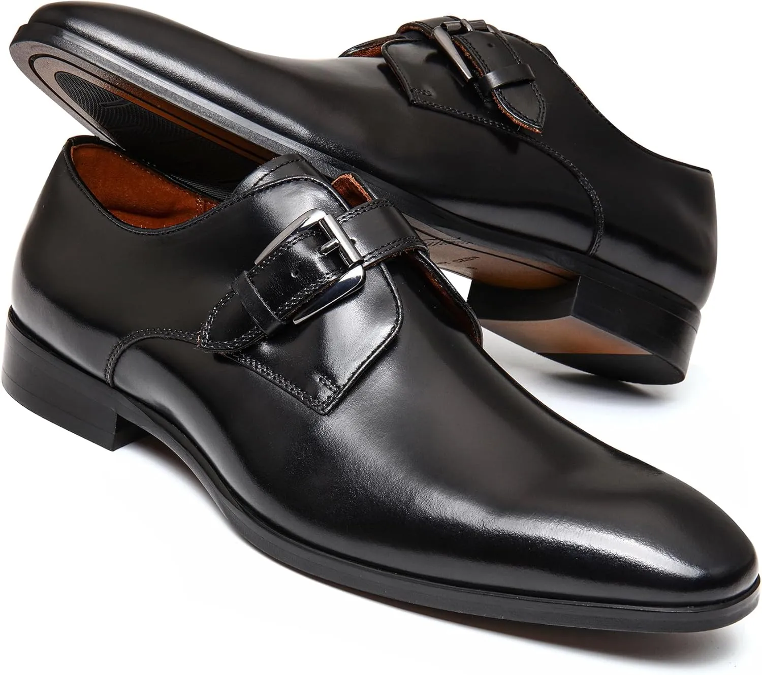 Men's Business Casual Dress Oxfords Formal Lace-Up Shoes for Office, Parties, and Daily Wear