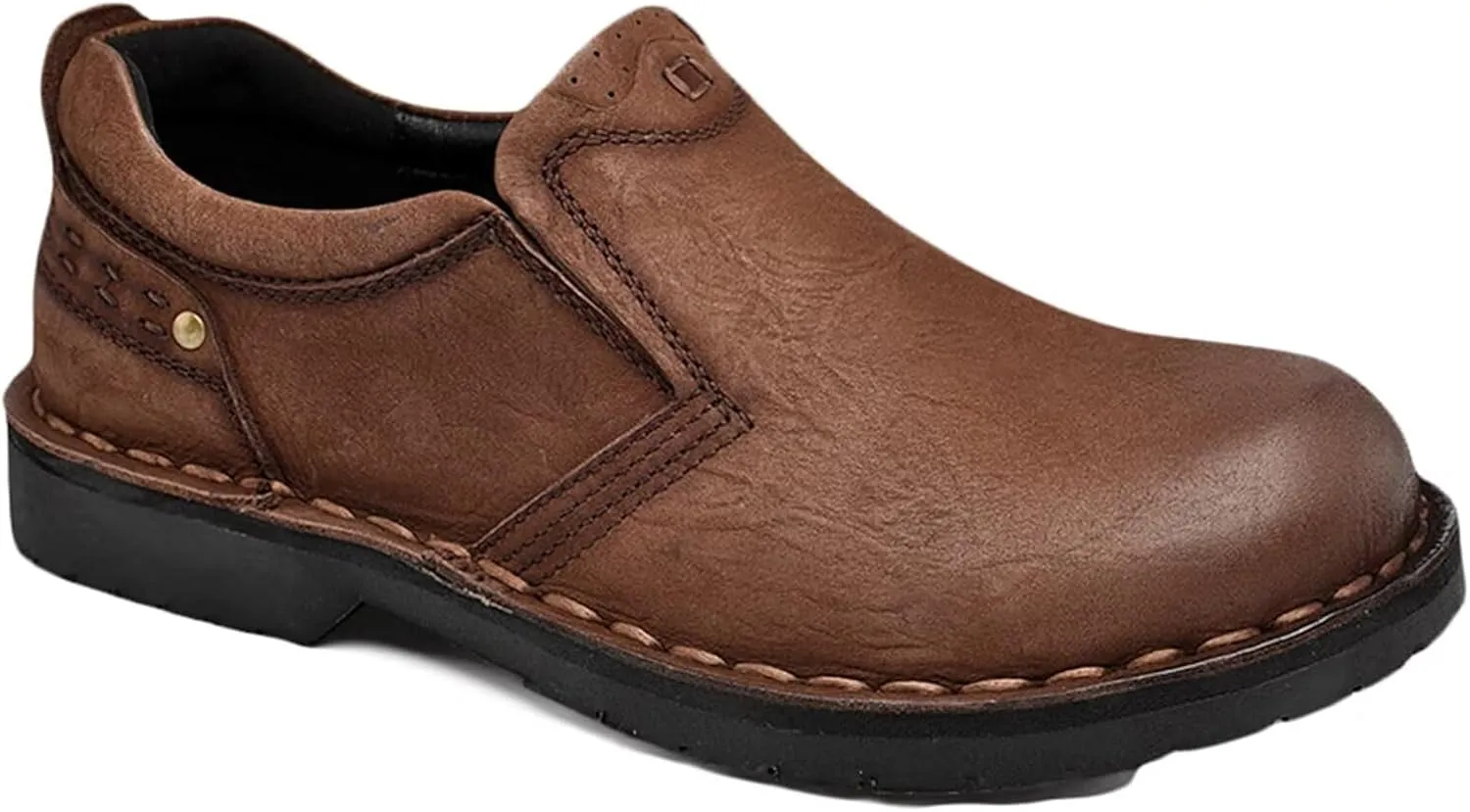 Men's Casual Leather Driving Walking Shoes Sport Hiking Outdoor Shoes