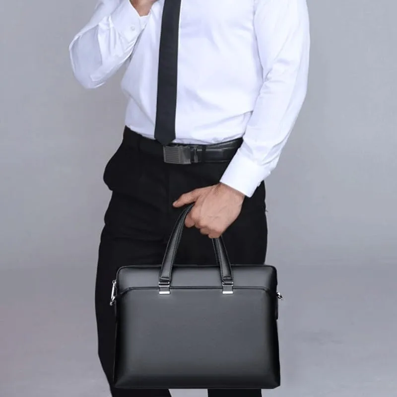 Men's Handbag Business Briefcase Casual Shoulder Crossbody Bag Office Workplace