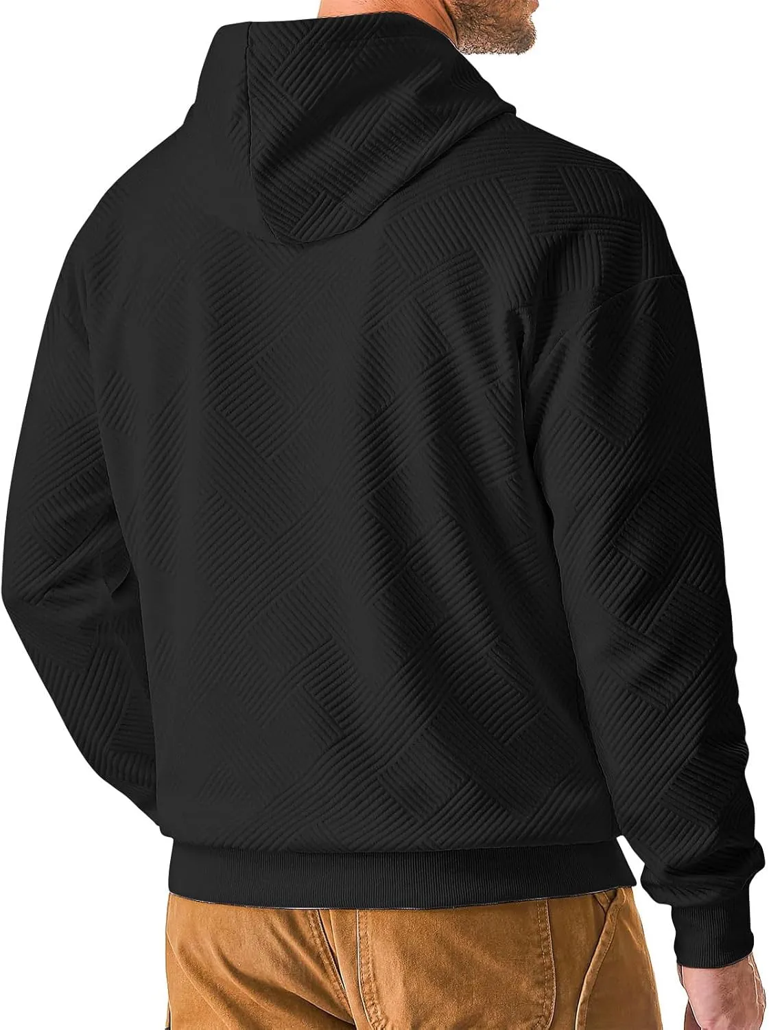 Mens Hoodies Pullover Lightweight Thin 2024 Fall Pullover Sweatshirt for Men Bassic Drawstring Comfortable Hoodies
