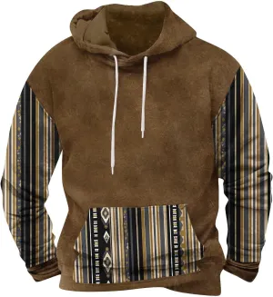 Mens Hoodies Vintage Long Sleeve Sweatshirts for Men Lightweight Drawstring Fall Casual Hoodies Pullover Streetwear