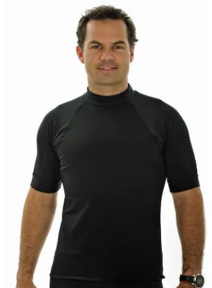 Mens Short Sleeve Rash Shirt - 5XL - 7XL