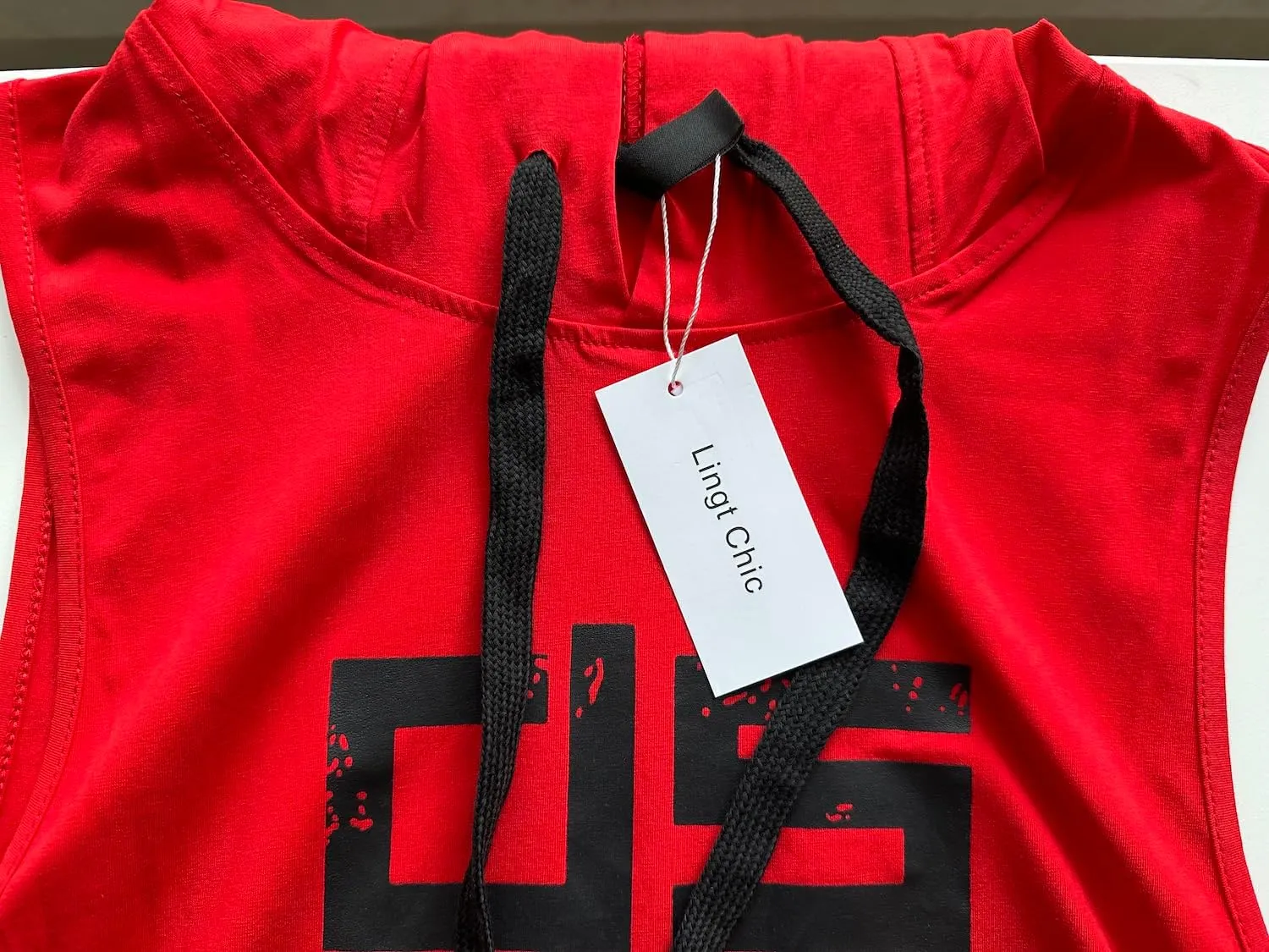 Men's Sports Fitness Vest for Outdoor Running and Training, Sleeveless Hooded Loose Fit Tank Top