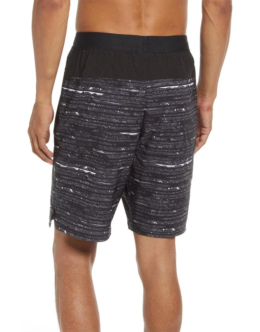Men's Volley 9in Swim Shorts :Black