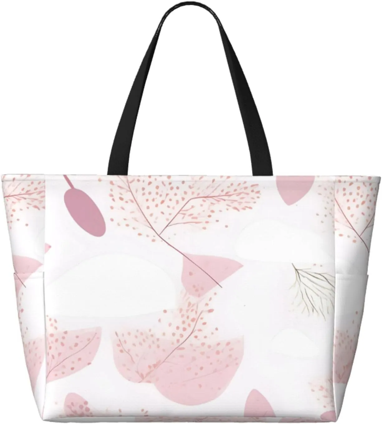 Mermaid Tattoo Spacious Large Capacity Beach Travel Bag - Foldable Beach Bag Tote Bag With Zipper
