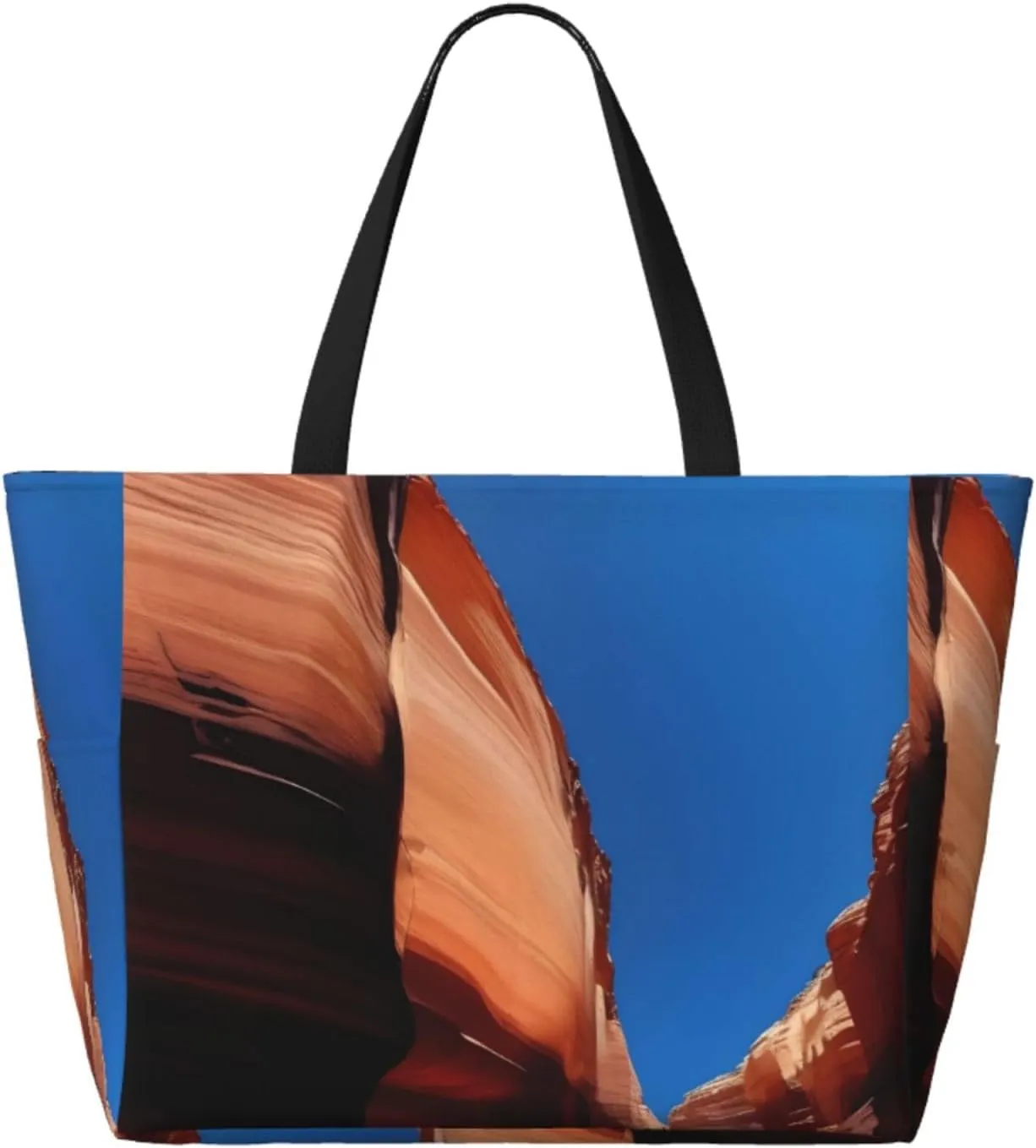 Mermaid Tattoo Spacious Large Capacity Beach Travel Bag - Foldable Beach Bag Tote Bag With Zipper