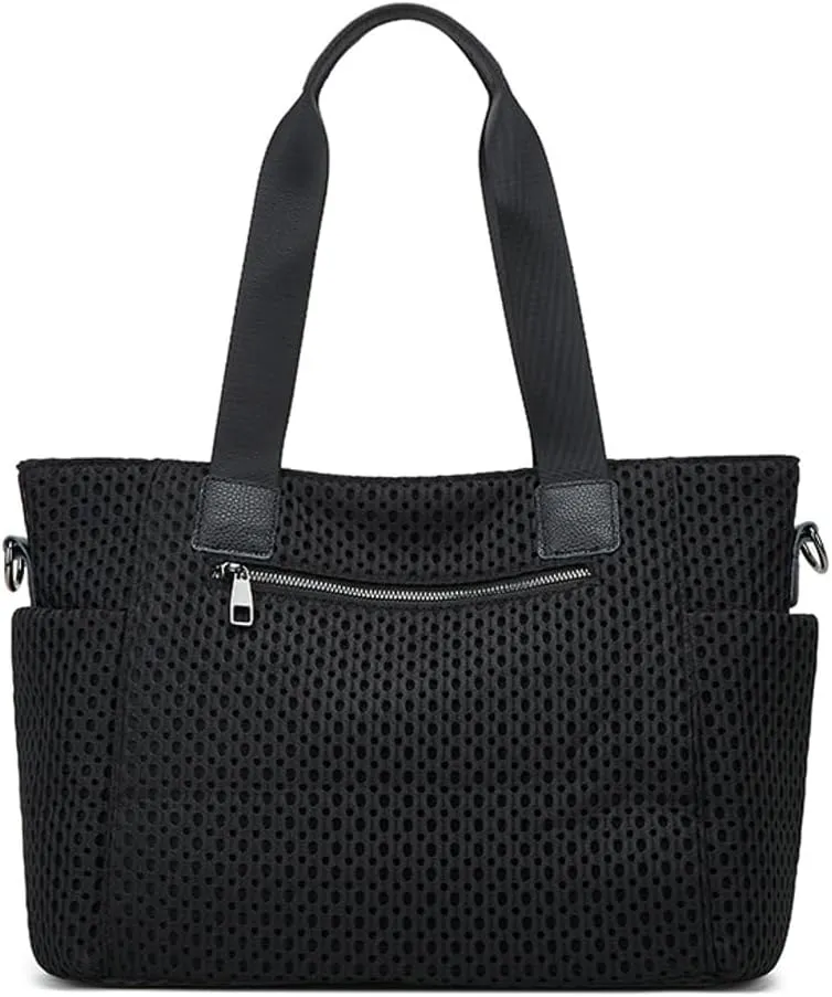 Mesh Duffle Bag for Travel Women Large Lightweight Shoulder Bags Crossbody Tote Handbags Removeable Strap 2025