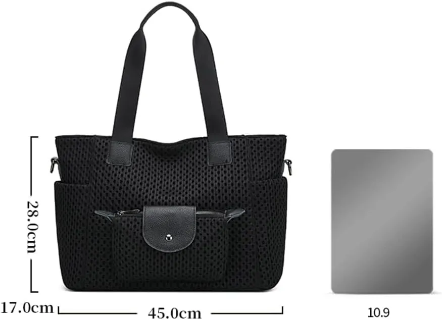 Mesh Duffle Bag for Travel Women Large Lightweight Shoulder Bags Crossbody Tote Handbags Removeable Strap 2025