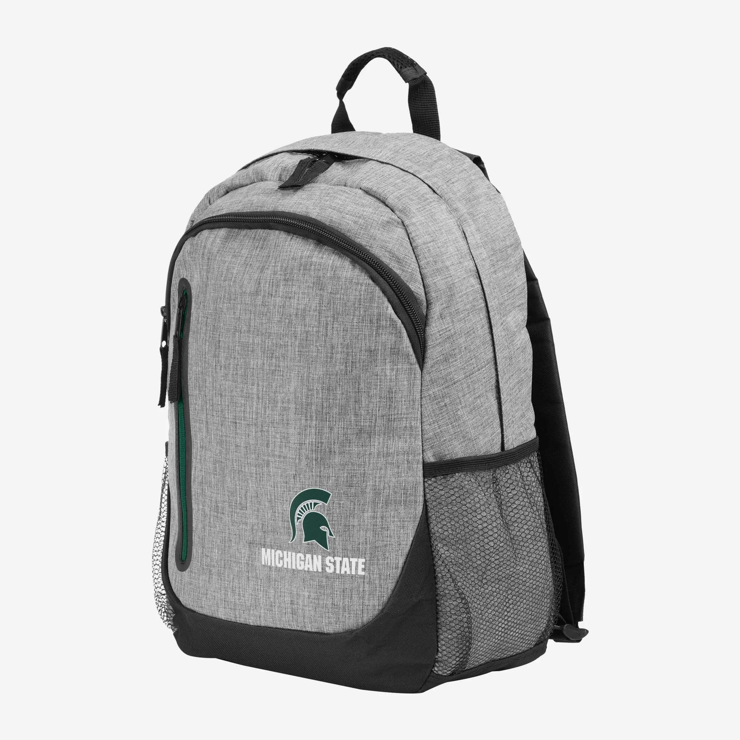 Michigan State Spartans Heather Grey Bold Color Backpack