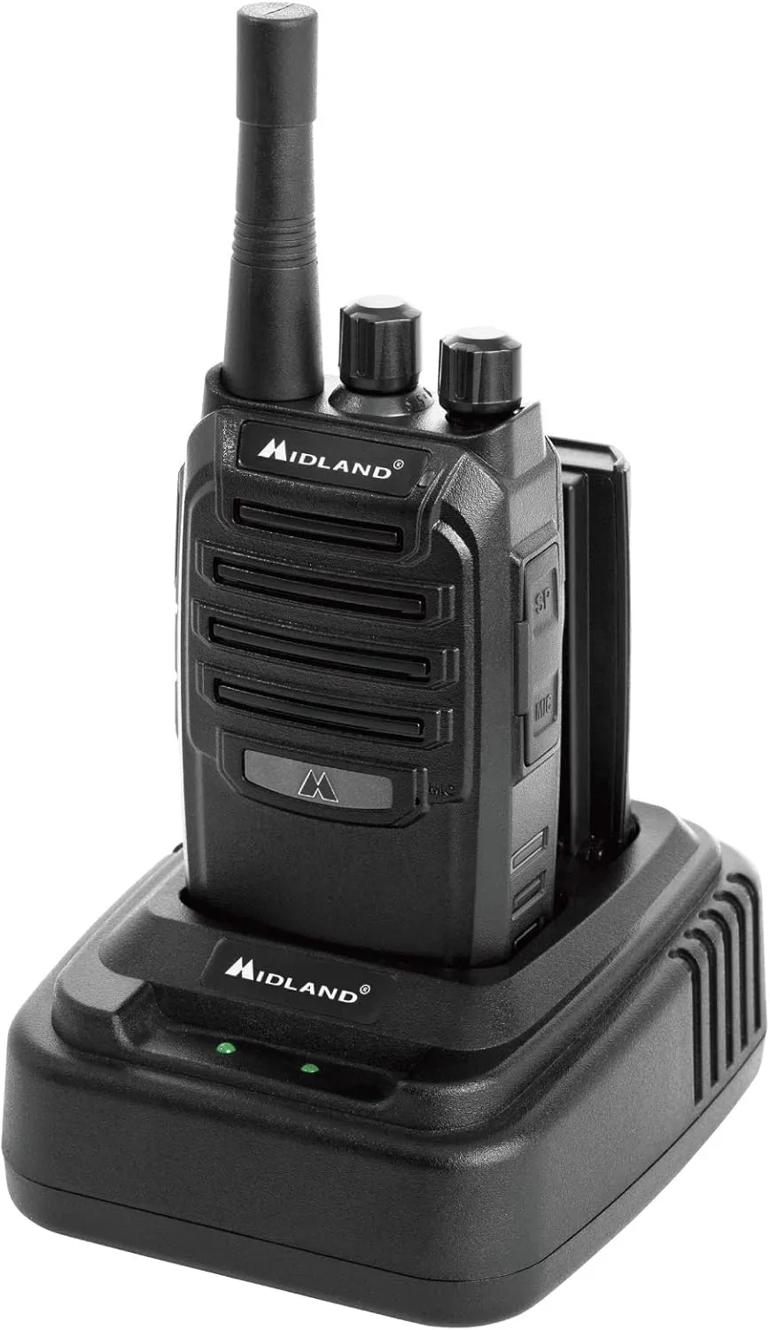 Midland BR200 Two-Way Business Band Radio Bundle - Black (Pack of 4)