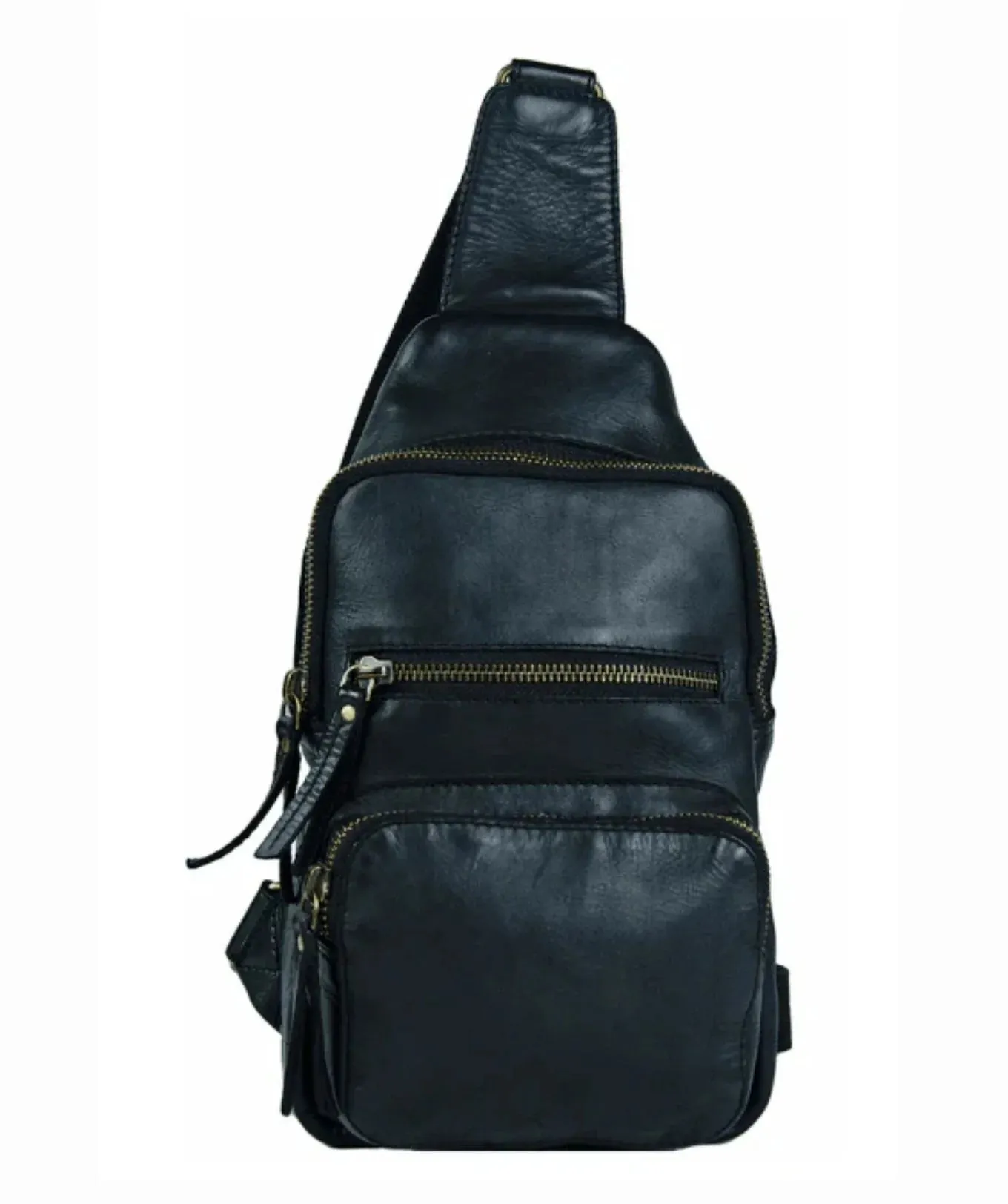 Milo Martina Leather Sling Backpack