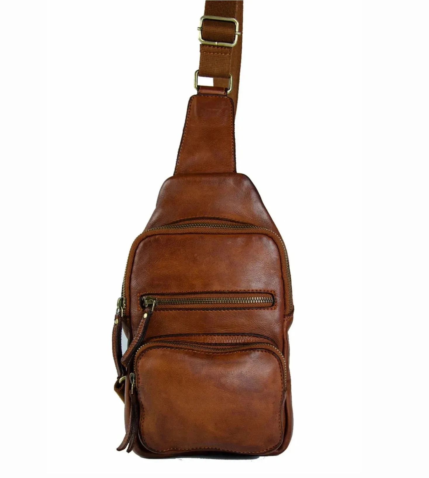 Milo Martina Leather Sling Backpack