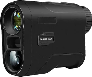 Mini Golf Rangefinder Hunting Range Finder 600M with 500Ma Lithium Battery, Golf Ballistic Correction Waterproof 645 Yards 6X Magnification for Golf Rangefinders