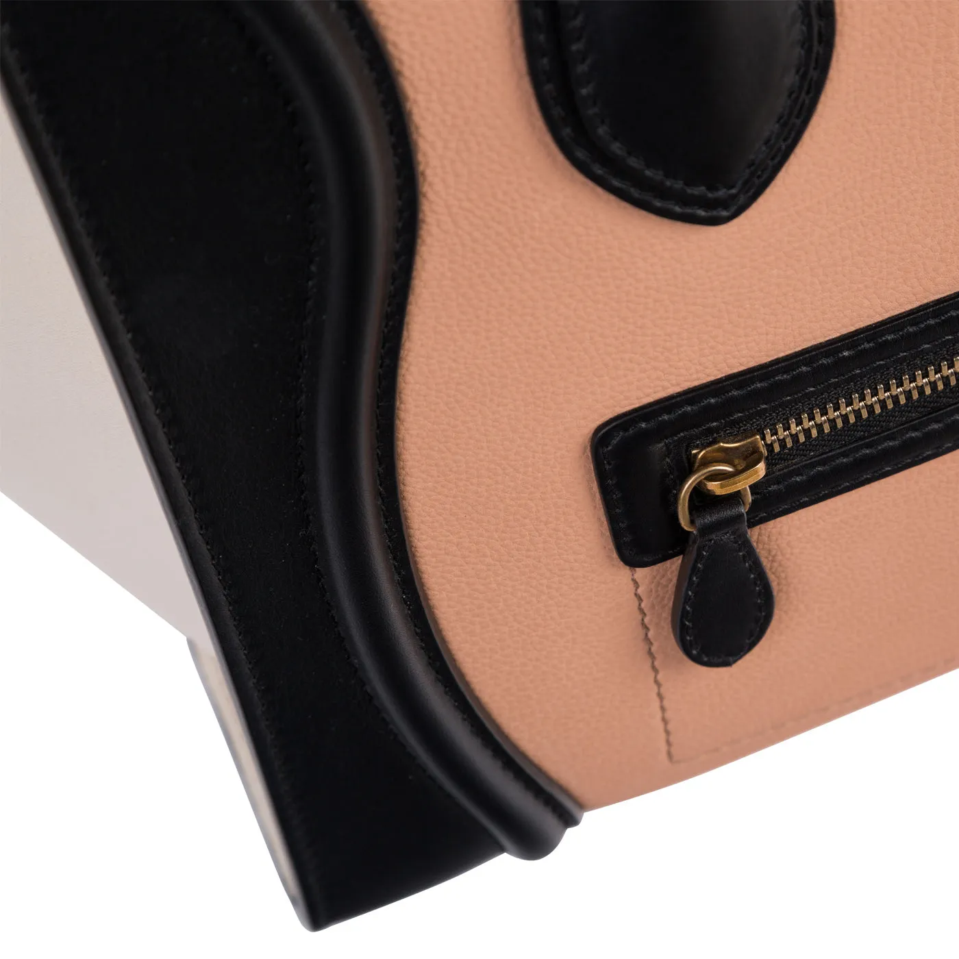 Mini Luggage Tote Tricolour