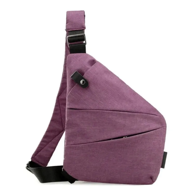 Mintiml® Personal Flex Bag Unisex Ultra Thin Anti-theft Small Chest Bag Mini Cross Body Bags Male One Shoulder Sling Bag