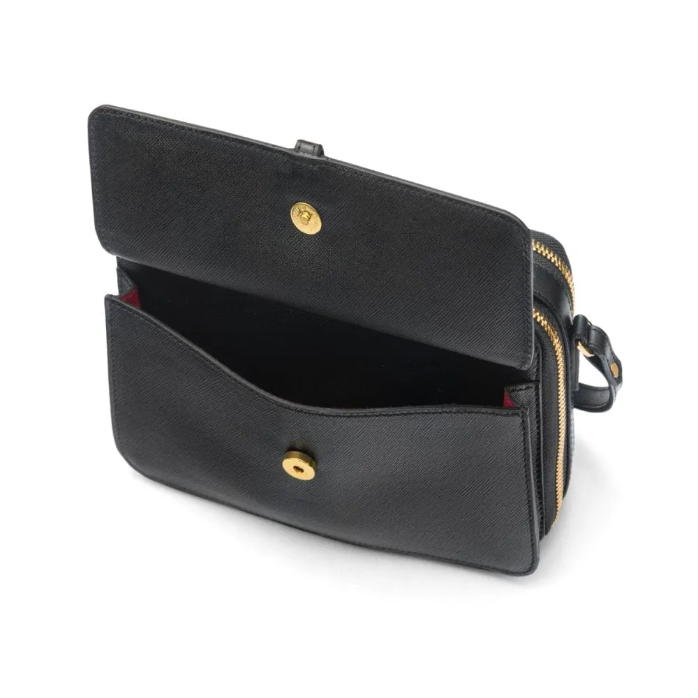 Miranda Bag - Black Saffiano