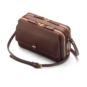 Miranda Bag - Burgundy Saffiano