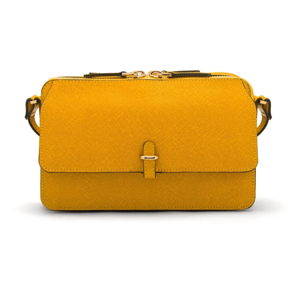 Miranda Bag - Yellow Saffiano