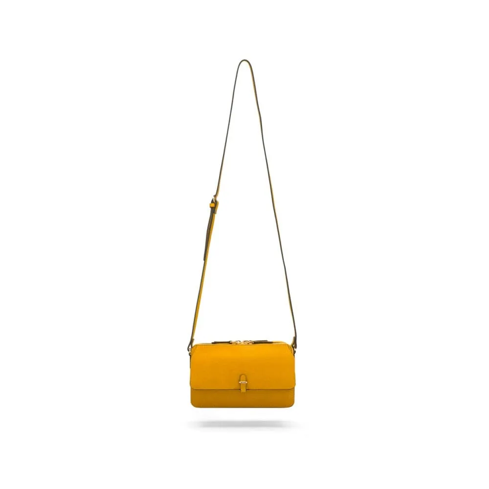 Miranda Bag - Yellow Saffiano