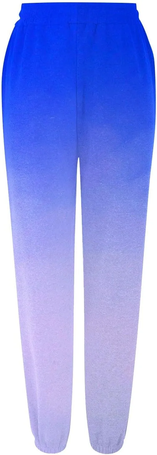 Miyaomn 2024 Fall Sweatpants for Women Baggy Cinch Bottom Joggers High Waisted Drawstring Workout Lounge Trousers with Pocket