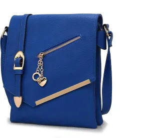 MKF Collection Crossbody Bags for Women, Sling bag Vegan Leather Shoulder bag Ladies Small Purse Handbag by Mia K