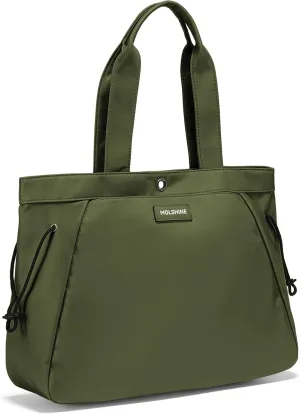 molshine Large Hobo Totes Handbag, Nylon Side Cinch Shopper Bags Shoulder Satchel for Workout Beach Travel Women Lady Model