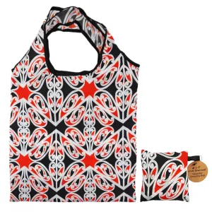Māori Design Foldable Shopping Bag