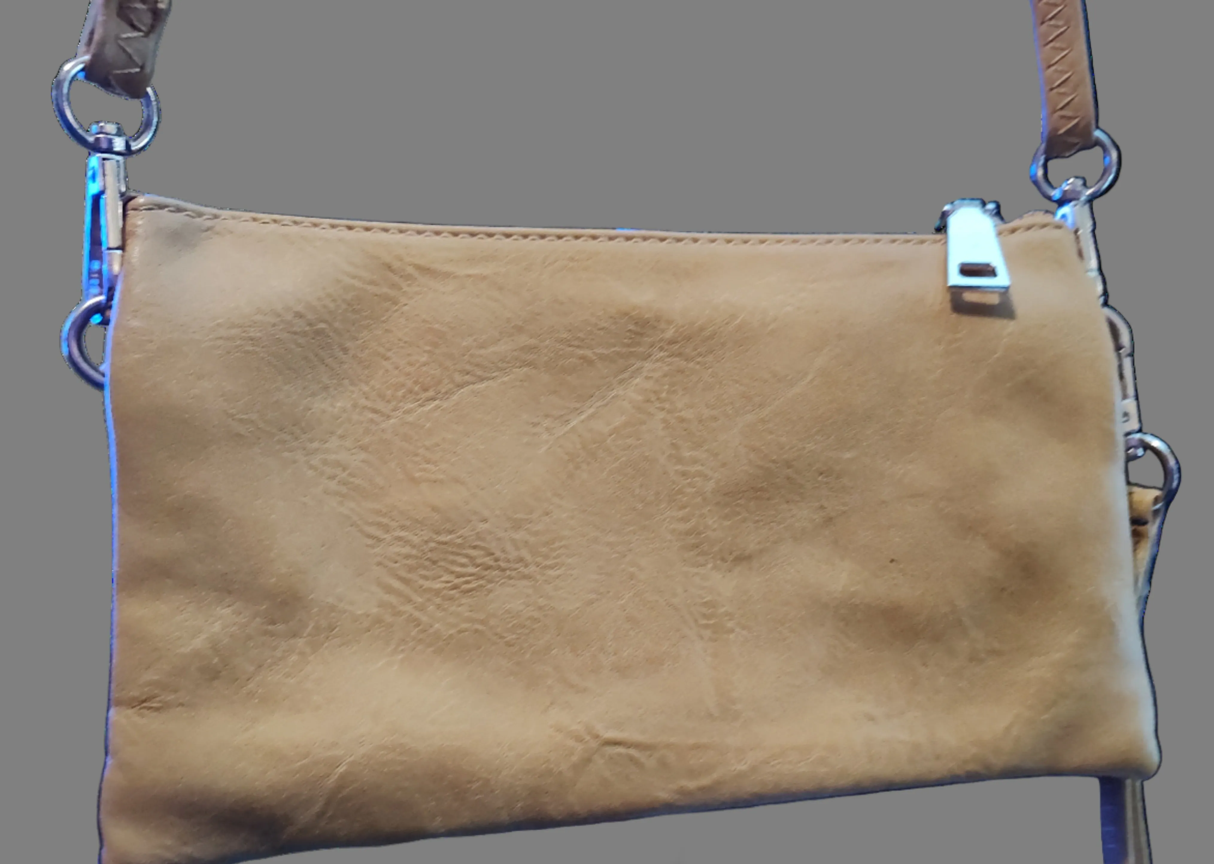 Mustard Yellow Crossbody Bag - pre-owned
