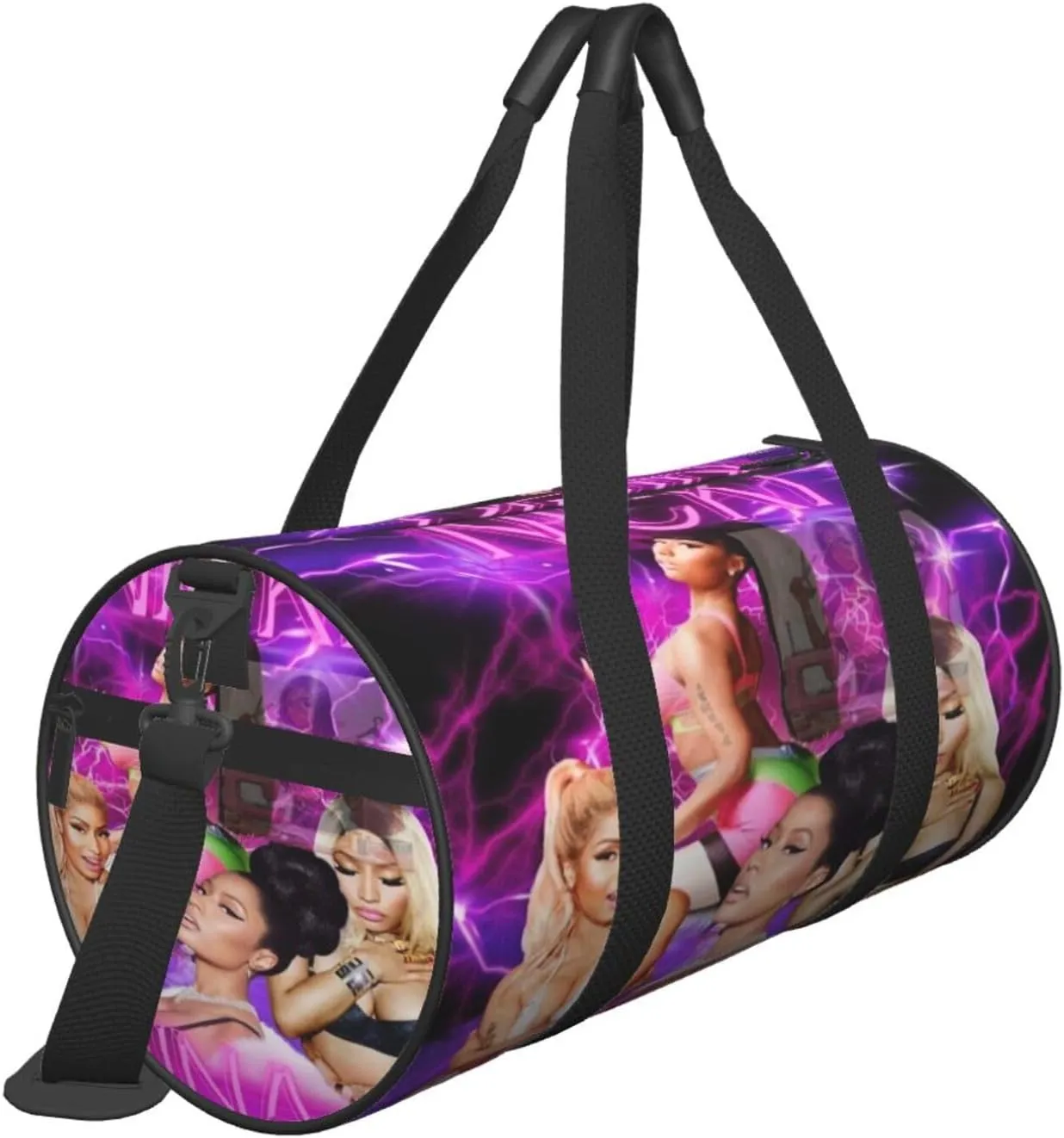 N-icki Minaj Sport Duffel Bag,Travel Duffle Bag Sports Gym Bag,Tote Weekender Bag for Women Men Business Trip