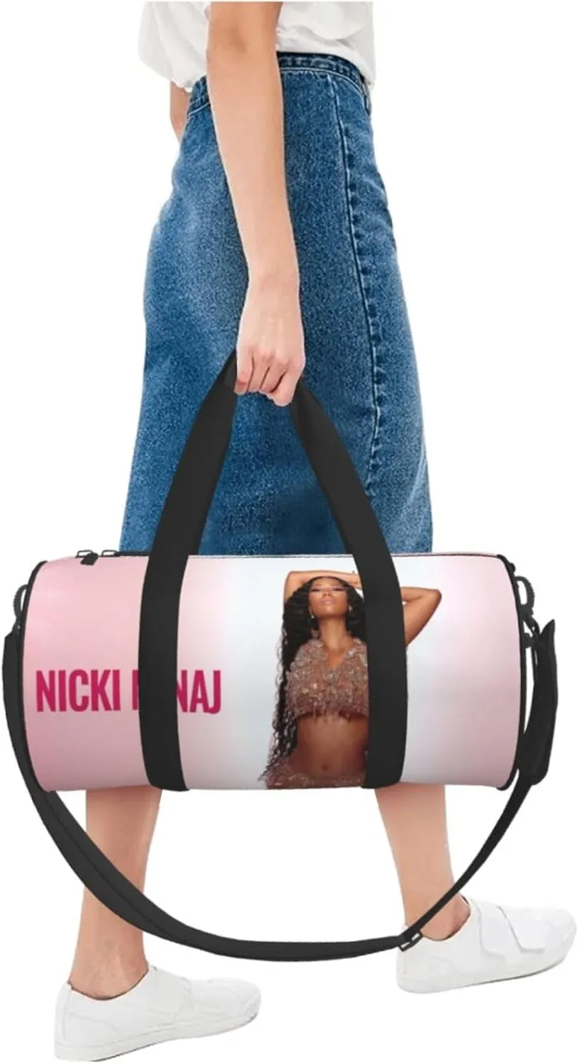 N-icki Minaj Sport Duffel Bag,Travel Duffle Bag Sports Gym Bag,Tote Weekender Bag for Women Men Business Trip