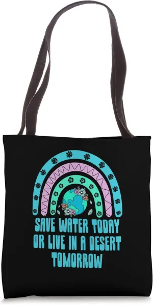 Nature Doesnt Need People Forest Ocean Jungle Sea Trees Tote Bag