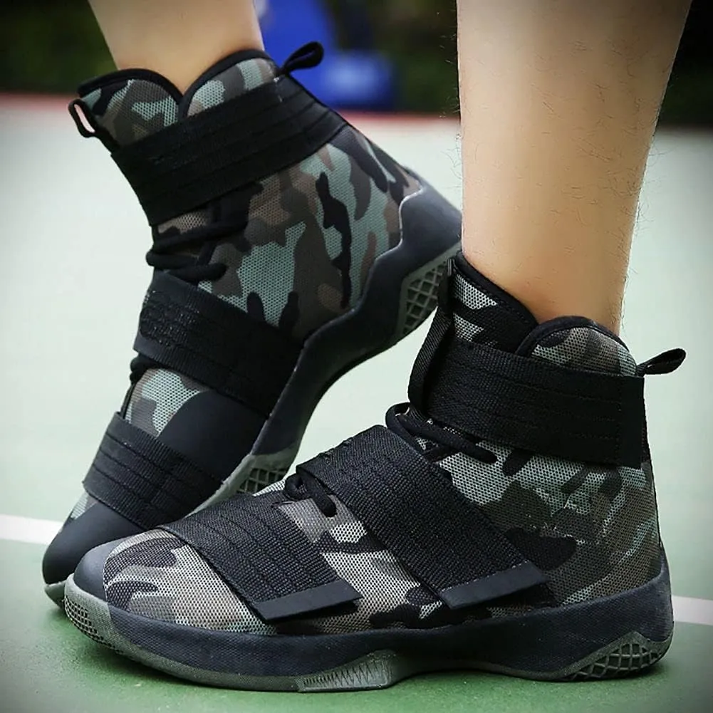 NCNDB High Top Unisex Basketball Shoes Fashion Sports Casual Outdoor Running Shoes