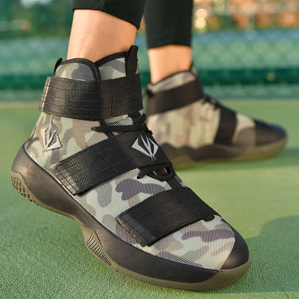 NCNDB High Top Unisex Basketball Shoes Fashion Sports Casual Outdoor Running Shoes