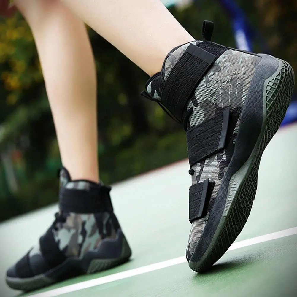 NCNDB High Top Unisex Basketball Shoes Fashion Sports Casual Outdoor Running Shoes