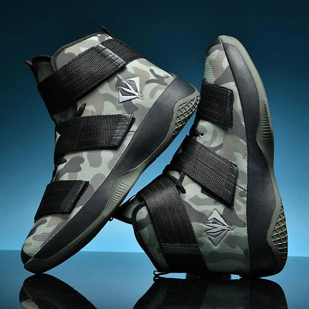 NCNDB High Top Unisex Basketball Shoes Fashion Sports Casual Outdoor Running Shoes